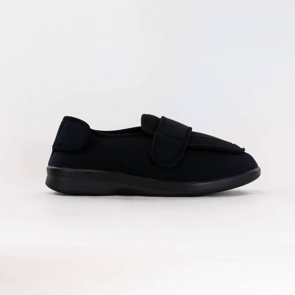 NEW PROPET men's cronus post-op slipper shoe in black
